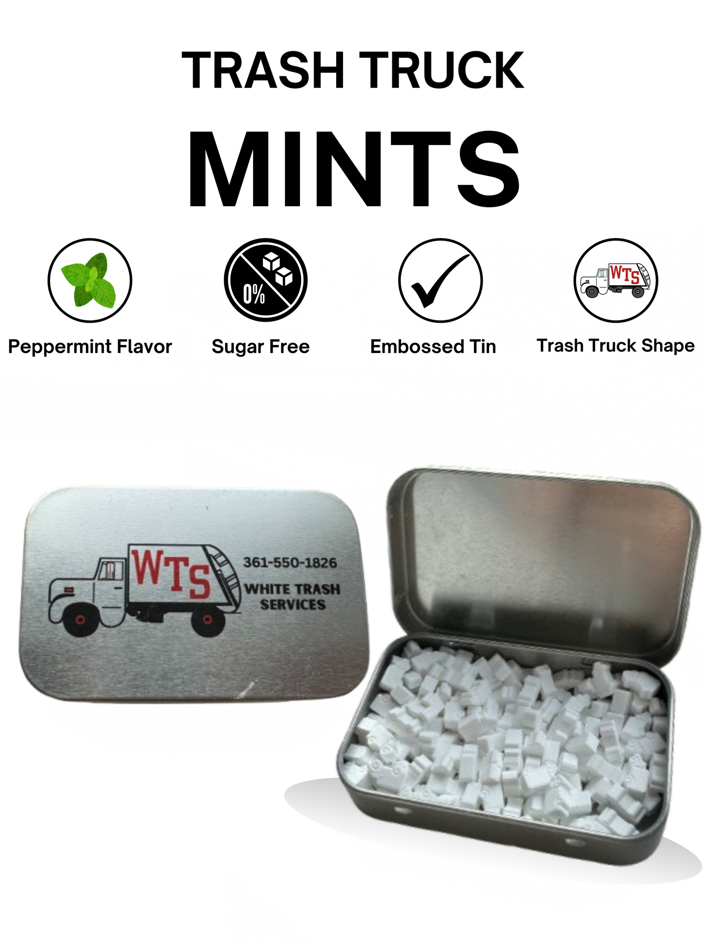 Trash Truck Mints