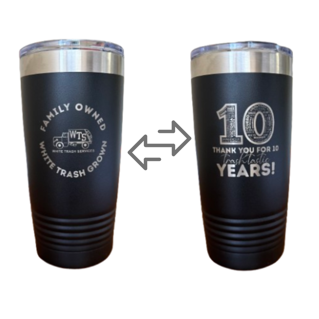Black 20 oz Tumbler