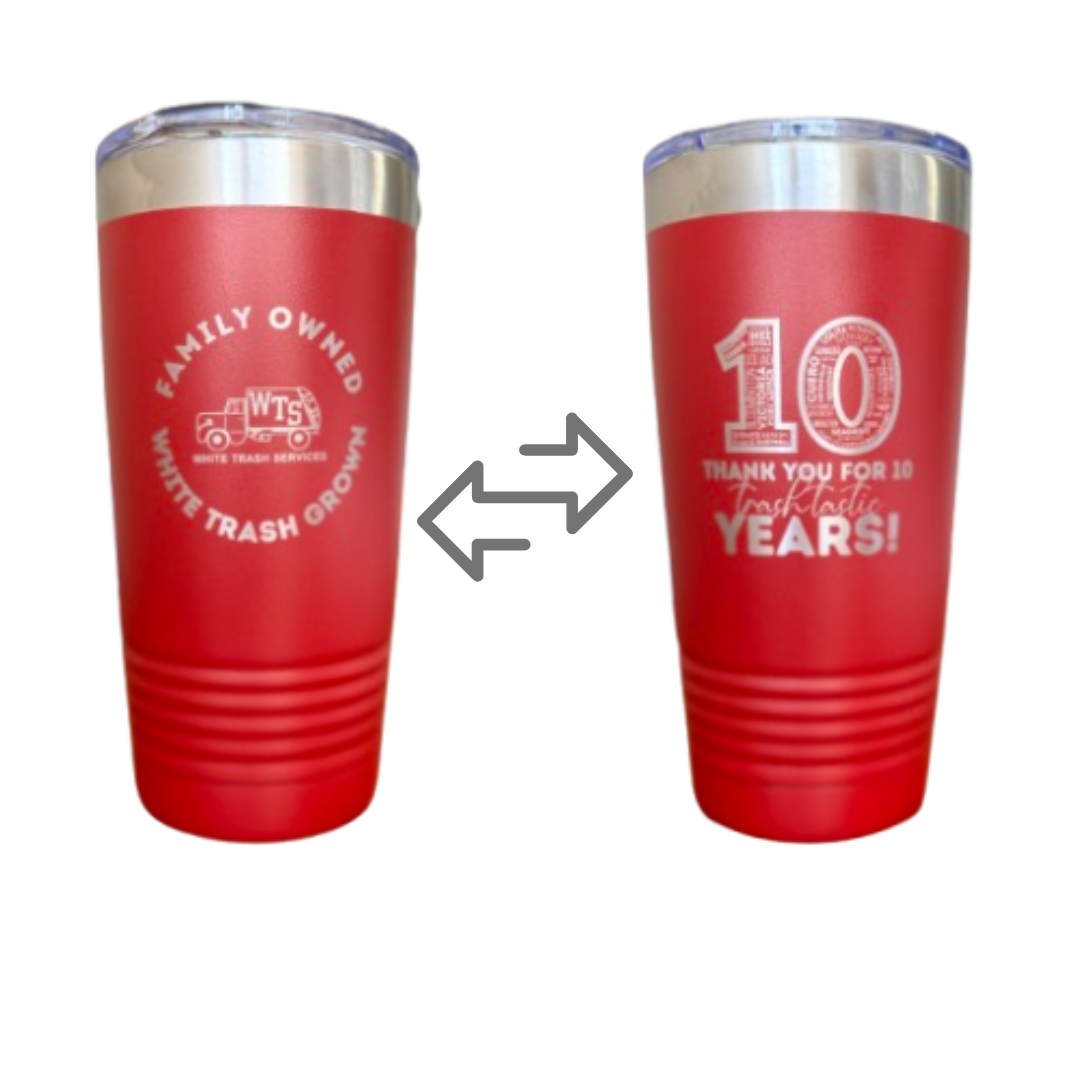 Red 20 oz Tumbler